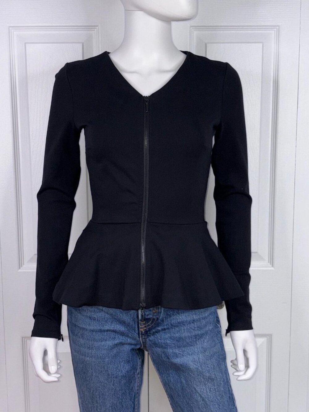 ARMANIE EXCHANGE women's full zip sweater XS